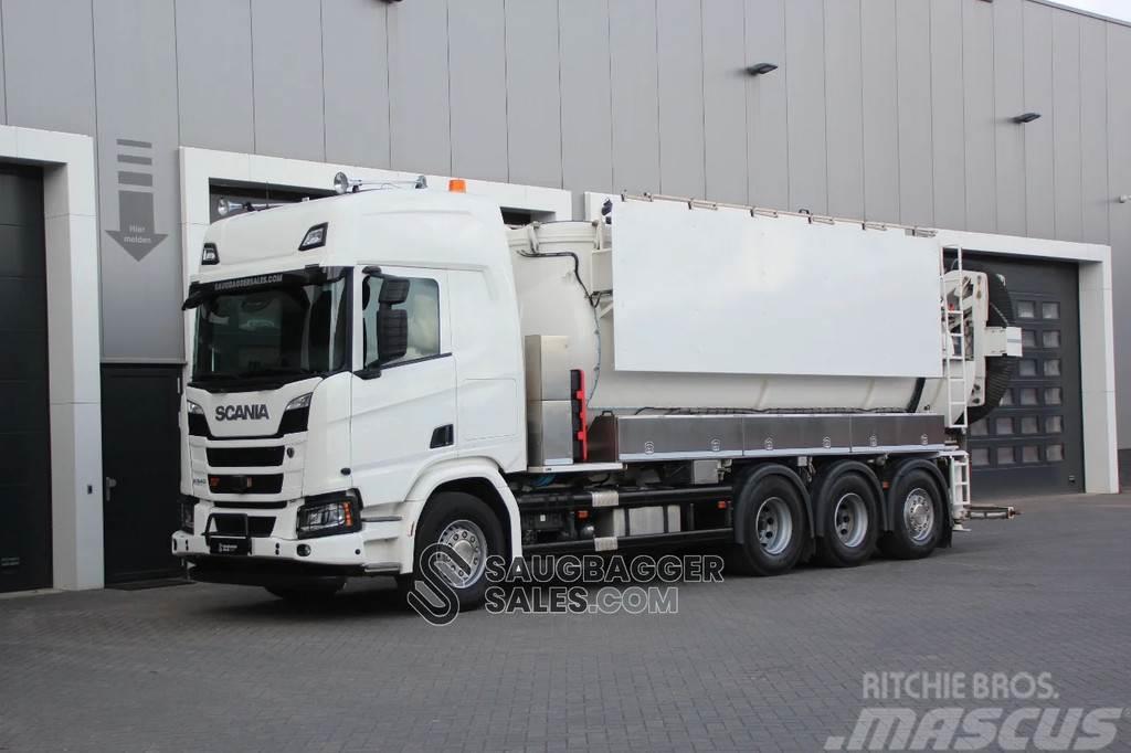 Scania R540 Amphitec Vortex 11000 suction excavator Sewage disposal Trucks