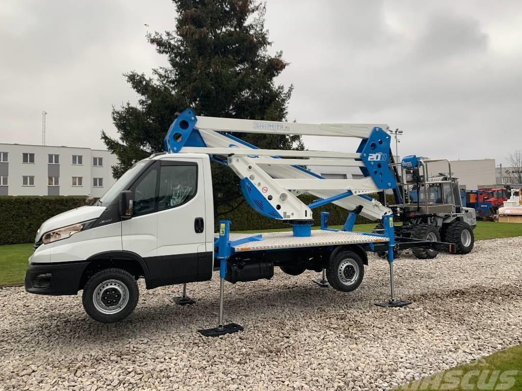 Iveco Daily Socage ForSte 20D Speed Telescopic boom lifts
