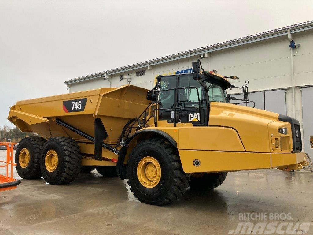 CAT 745 Uthyres/For Rental Articulated Haulers