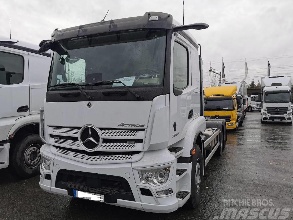 Mercedes-Benz Actros 2836 Lastväxlare Hook lift trucks