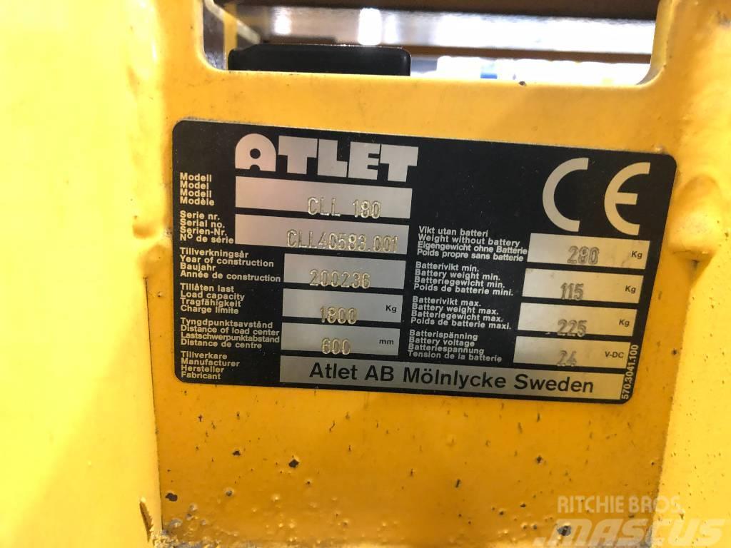 Atlet CLL 180 Hand pallet stackers