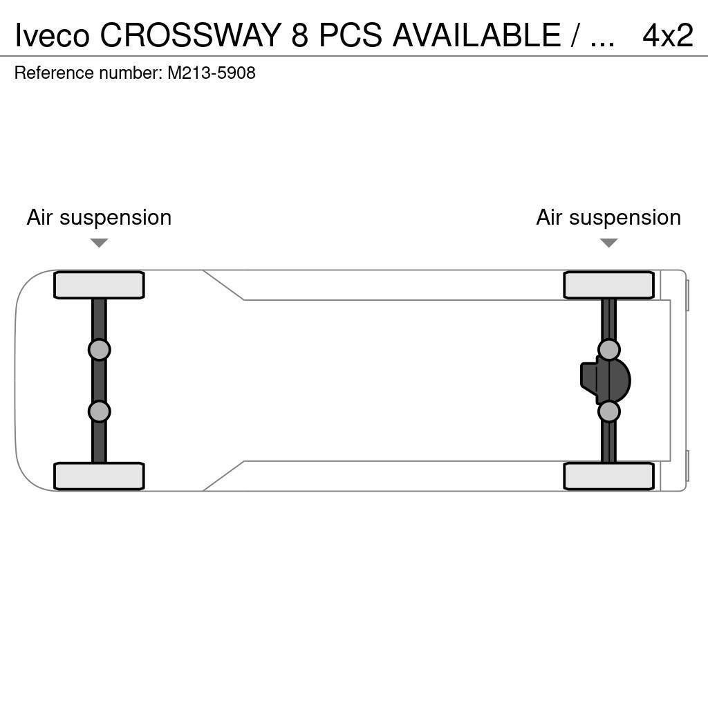 Iveco CROSSWAY 8 PCS AVAILABLE / EURO EEV / 44 SEATS + 3 Intercity bus
