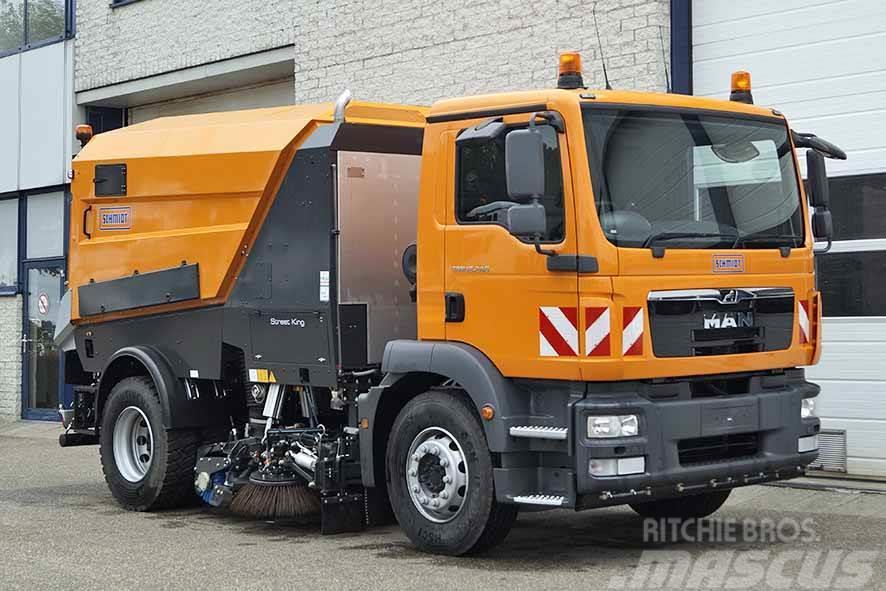 MAN TGM 18.240 BB Road Sweeper Truck (3 units) Sweeper trucks