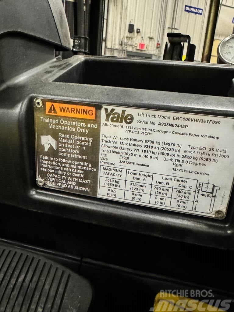 Yale ERC100VH Electric forklift trucks