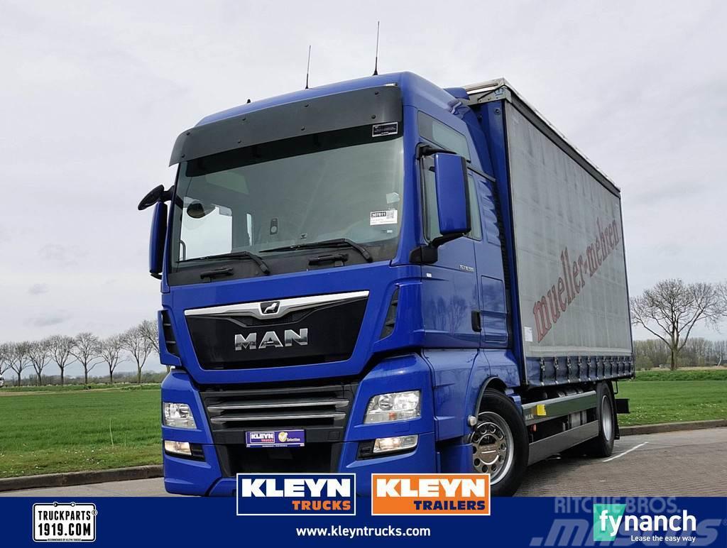 MAN 18.500 TGX Tautliner/curtainside trucks