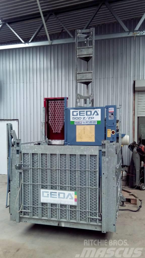 Geda 500 Z ZP Hoists, winches and material elevators