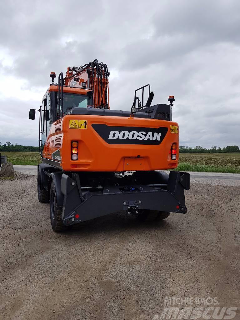 Doosan DX 160 W -5 , Uthyres Wheeled excavators