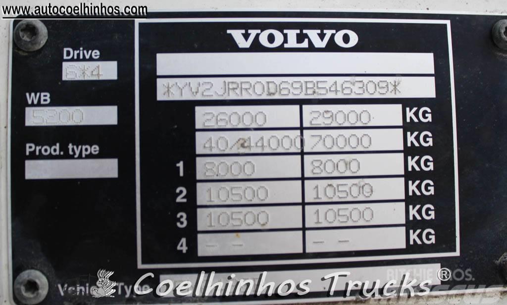 Volvo FM13 - 360 + Hiab 166XS-5 Flatbed/Dropside trucks