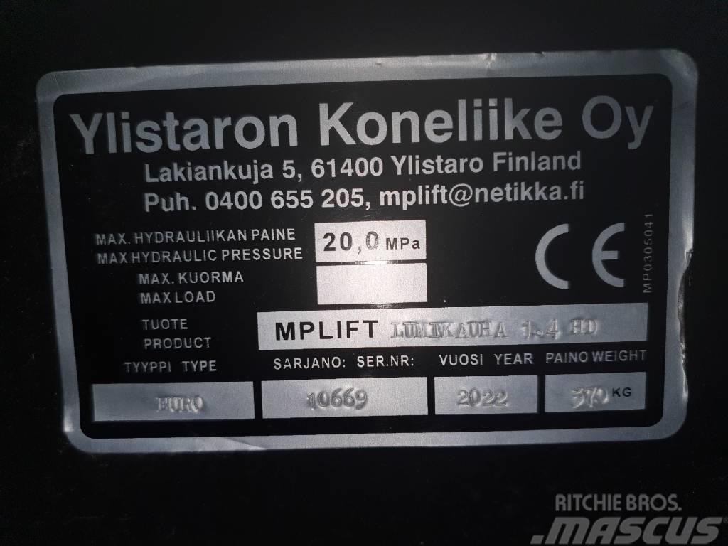 Mp-lift Lumikauha 1,4m3 / 2,4m EURO HD FEL`s  spares & accessories