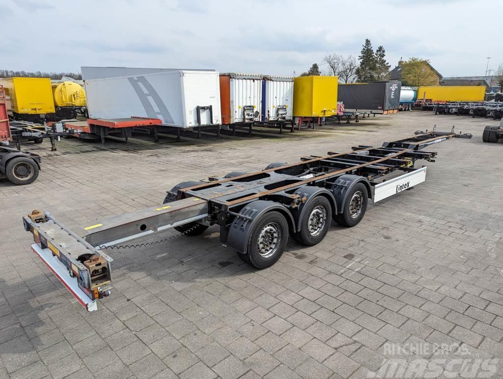 Schmitz Cargobull SCF 24 3-Axles Schmitz - Lift-axle - All Container Containerframe/Skiploader semi-trailers