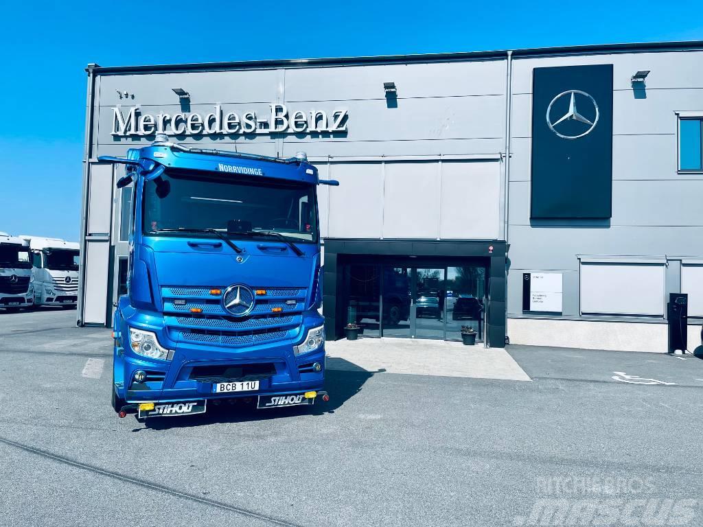Mercedes-Benz ACTROS V 2845 L 6X2 LASTVÄXLARE Hook lift trucks