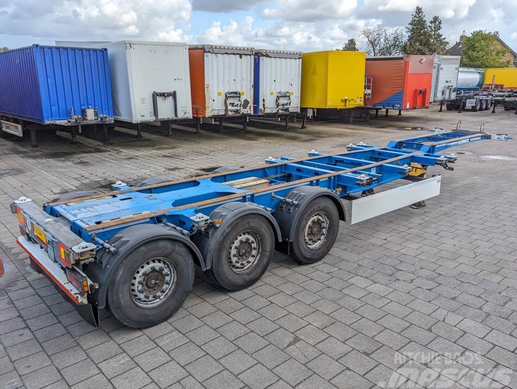 Schmitz Cargobull SGF*S3 3-Assen Schmitz - LiftAxle - All Connection Containerframe/Skiploader semi-trailers