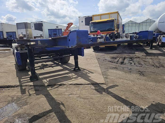 Krone 2 axle | container chassis | steel suspension | Bp Containerframe/Skiploader semi-trailers