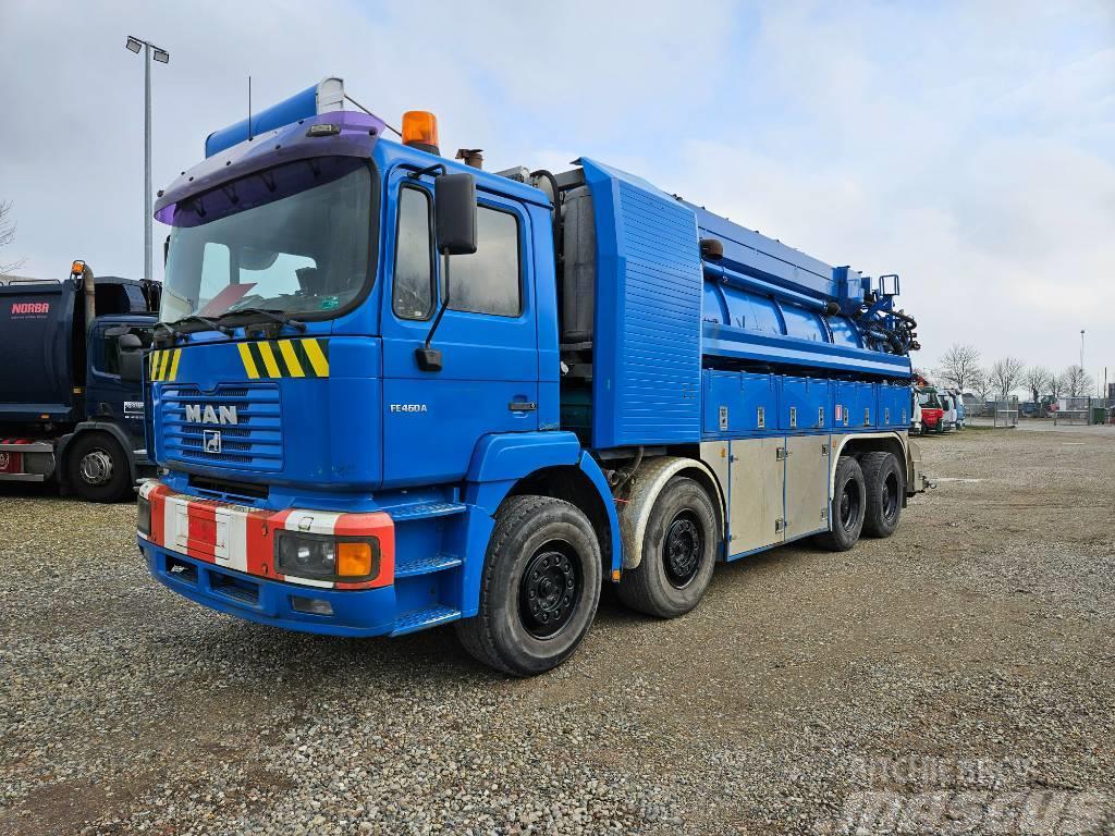 MAN FE460 8x4 Vaccum truck - Full Steel suspension Sewage disposal Trucks