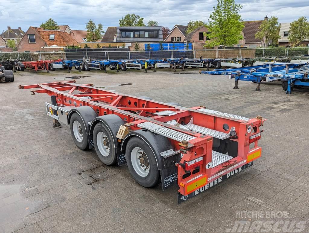 Van Hool A3C002 20/30FT SWAP / TANK ContainerChassis - Alco Containerframe/Skiploader semi-trailers