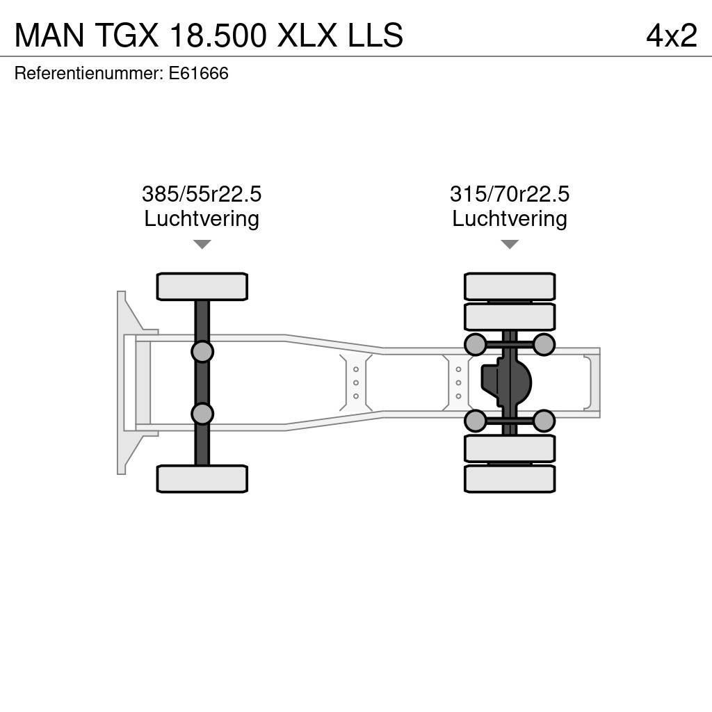 MAN TGX 18.500 XLX LLS Truck Tractor Units