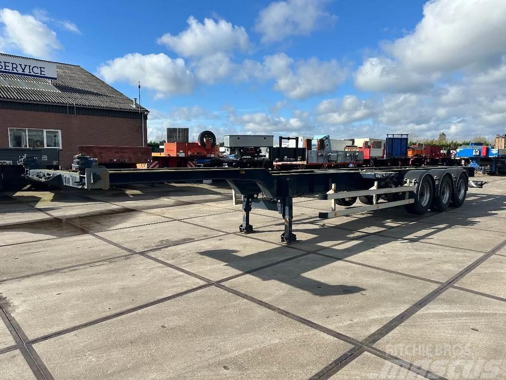 HRD 8X IN STOCK 20-40-45 FT LIFAXEL Containerframe/Skiploader semi-trailers