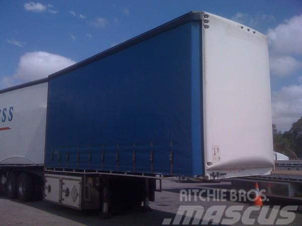  Freighter B-double 12plt lead 22plt tag Curtainsider semi-trailers