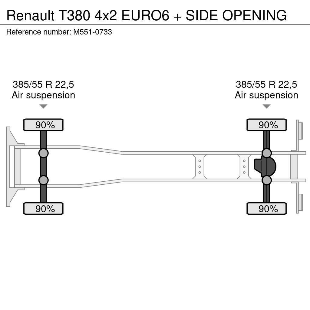 Renault T380 4x2 EURO6 + SIDE OPENING Van Body Trucks