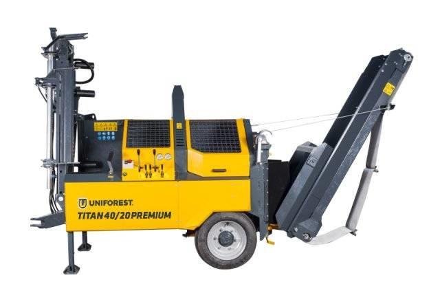 Uniforest TITAN 40/20 CD PREMIUM Wood splitters, cutters, and chippers