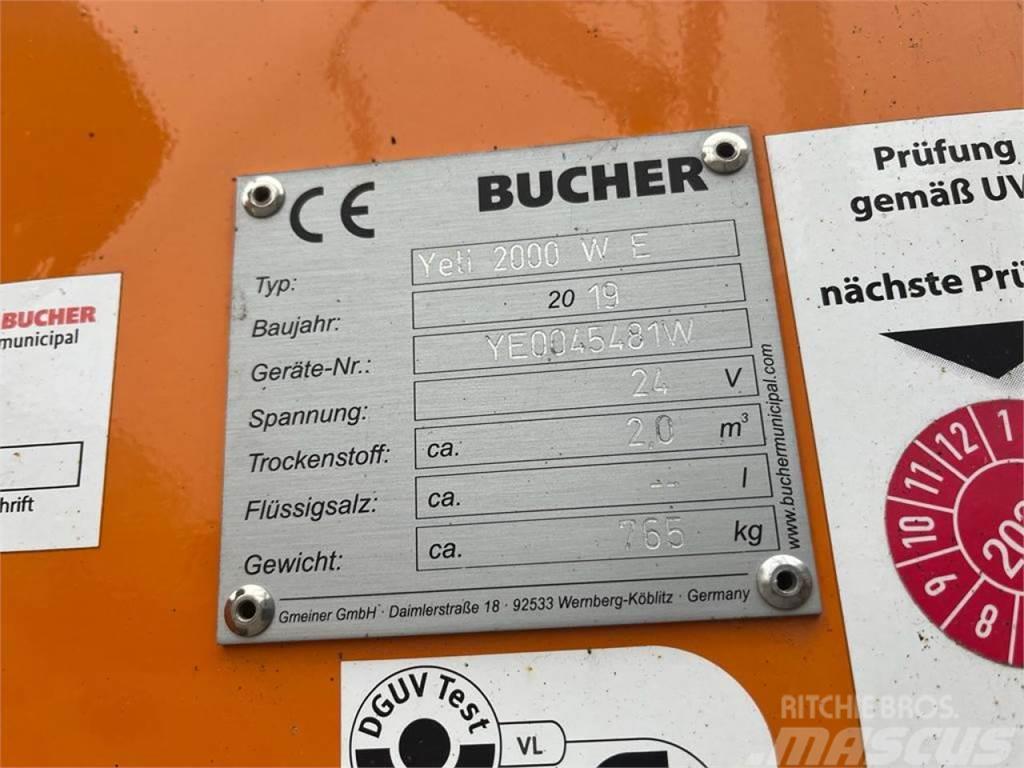 Bucher Gmeiner Streuer Streuautomat Yeti 2000 W E Other groundscare machines