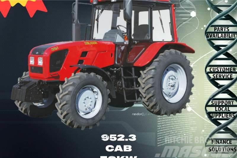Belarus 952.3 4wd cab tractors (70kw) Tractors