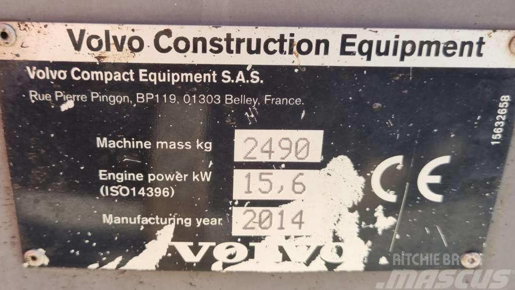 Volvo ECR 25 D Mini excavators < 7t