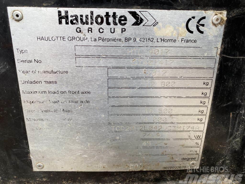 Haulotte HTL 4017 - 4X4X4 - 5.617 HOURS - 17 METER - 4.000 Telescopic handlers