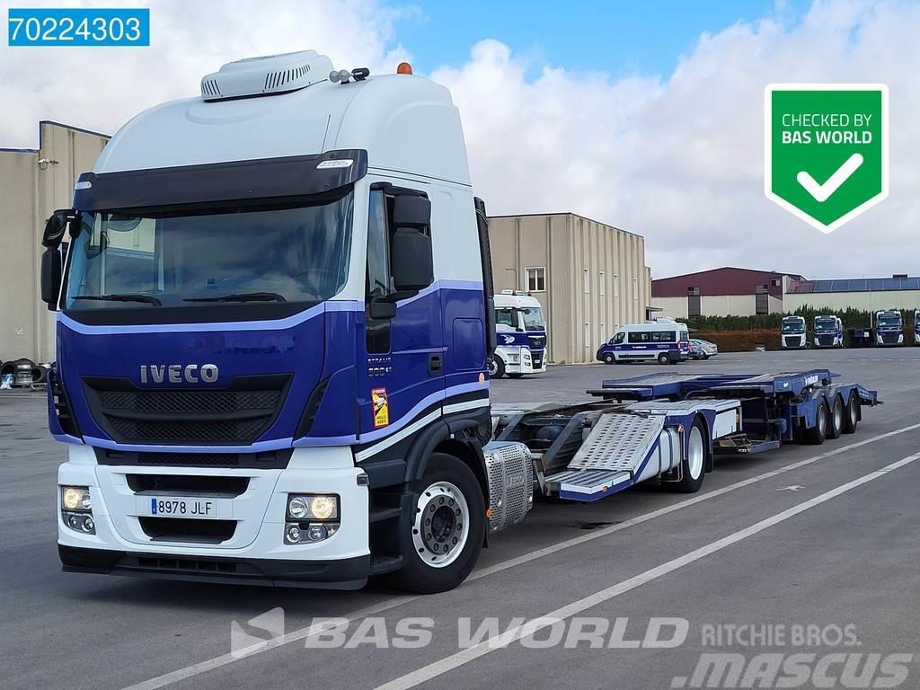 Iveco Stralis 500 4X2 ROLFO Truck transporter Standklima Car carriers