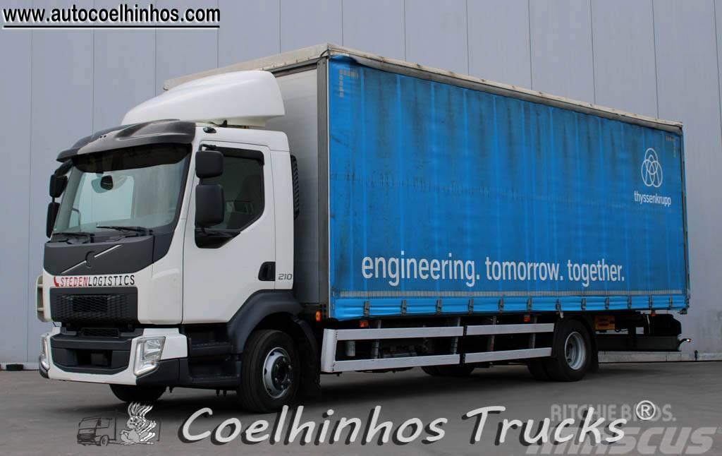 Volvo FL 210 Tautliner/curtainside trucks