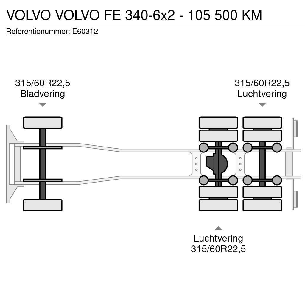 Volvo FE 340-6x2 - 105 500 KM Recovery vehicles