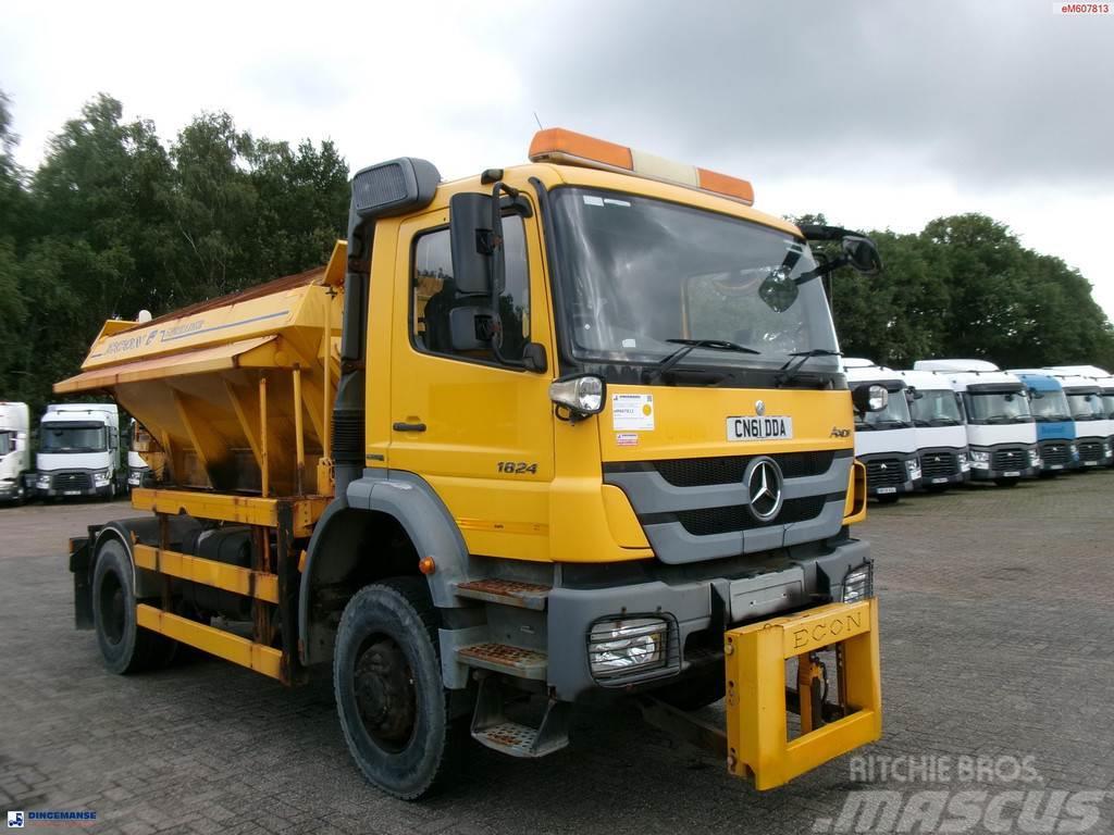 Mercedes-Benz Axor 1824 4x4 RHD salt spreader / gritter Sewage disposal Trucks
