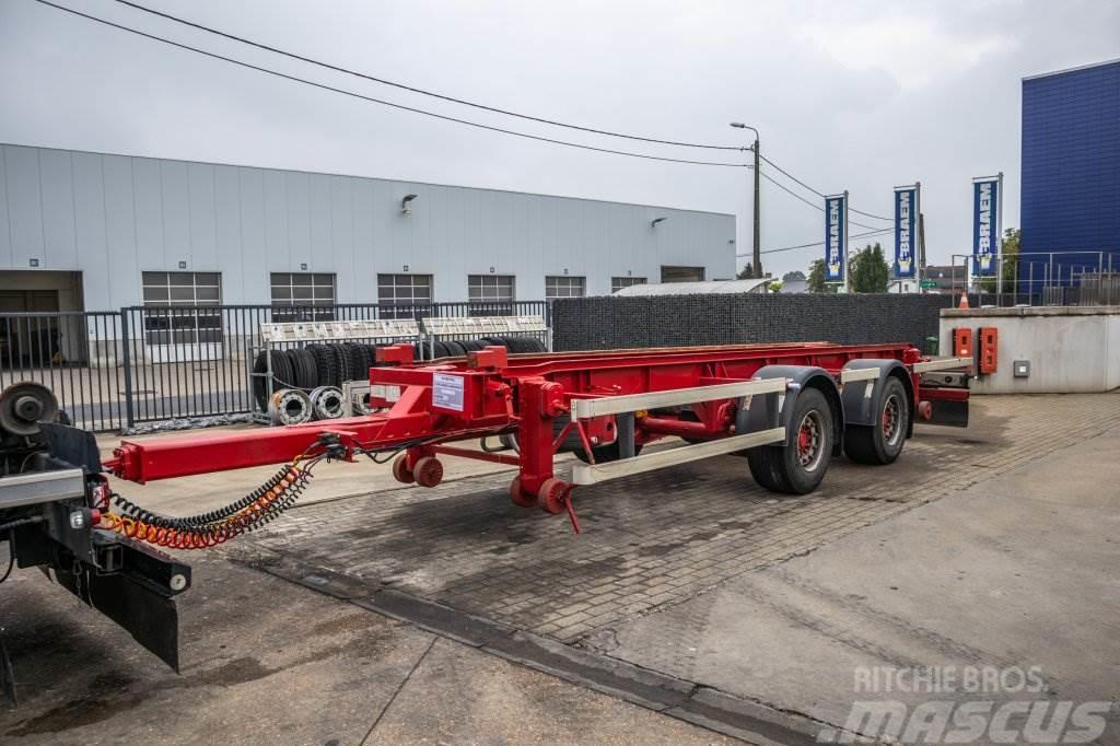 GS Meppel CONTAINER AANHANGER Containerframe/Skiploader trailers