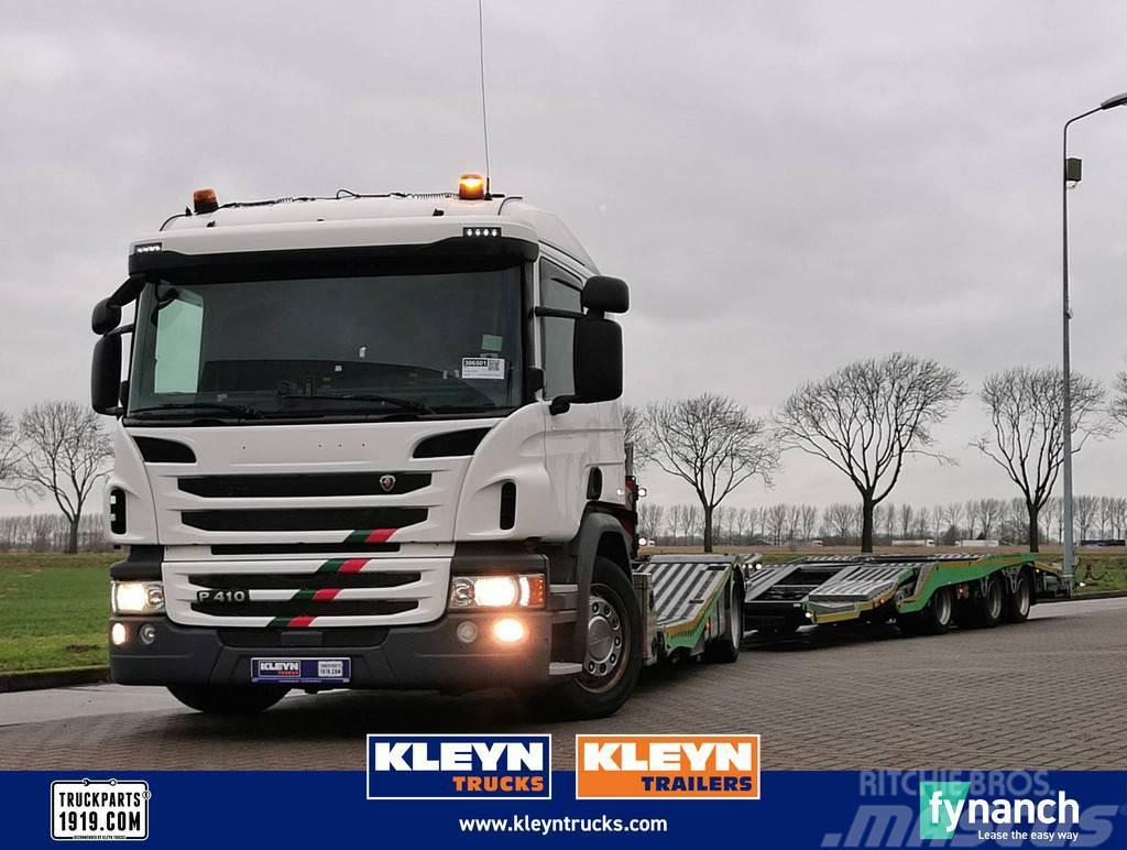 Scania P410 truck transporter Car carriers