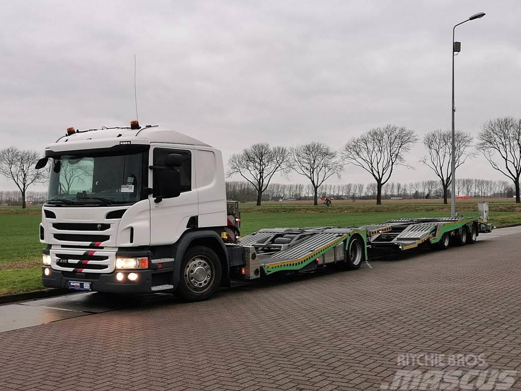 Scania P410 truck transporter Car carriers