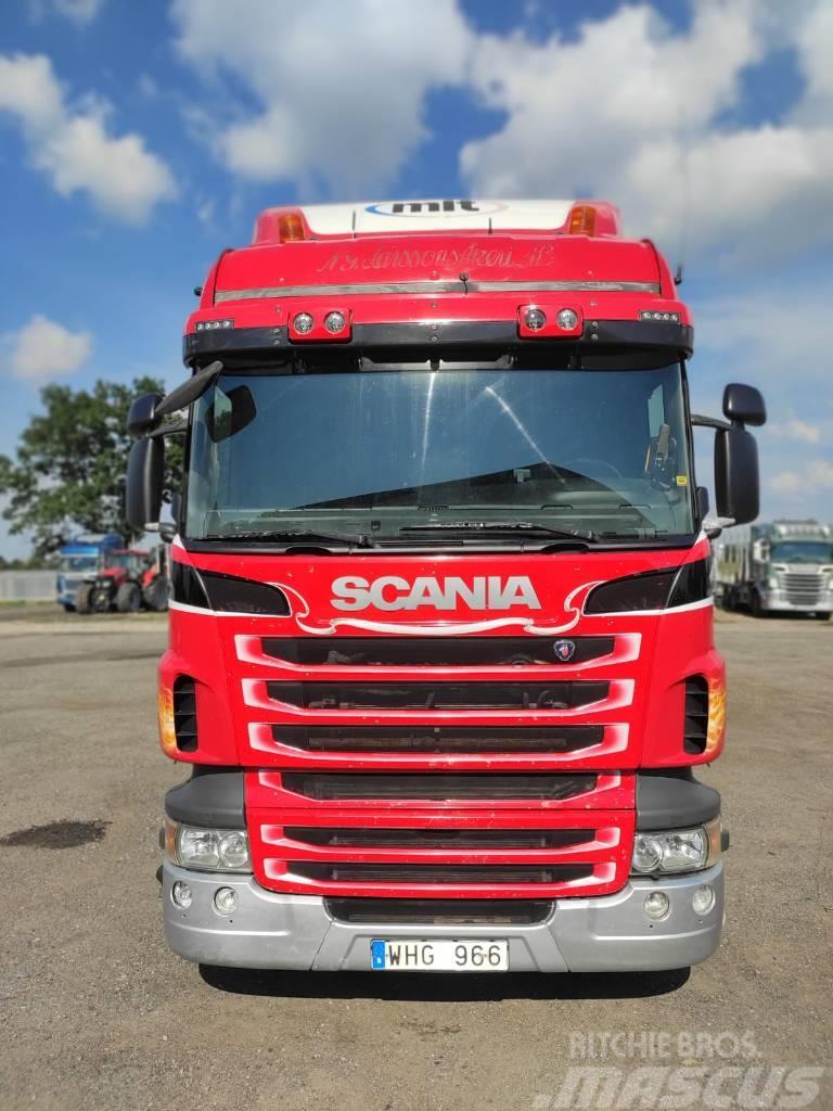 Scania R 480 Wood chip trucks