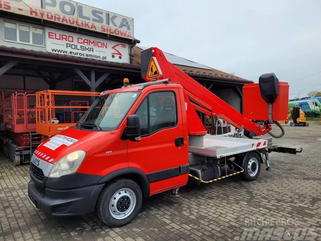 GSR 179T - 17 m Iveco 35S11 bucket truck boom lift Truck mounted aerial platforms