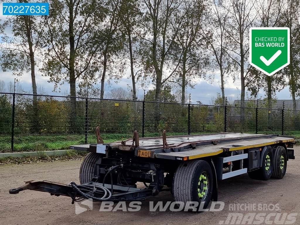 Burg BPA 09-18 ACXXX 3 axles NL-Trailer Liftachse Containerframe/Skiploader trailers