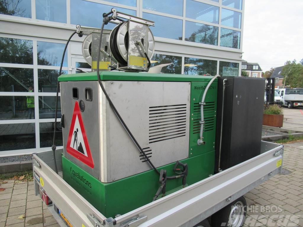 Mantis BioMant Onkruid Stoommachine Electrisch + LPG Sweepers