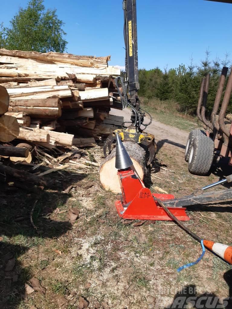  Polžni cepilec drv Kegelspalter Holzspalter Splitt Wood splitters, cutters, and chippers