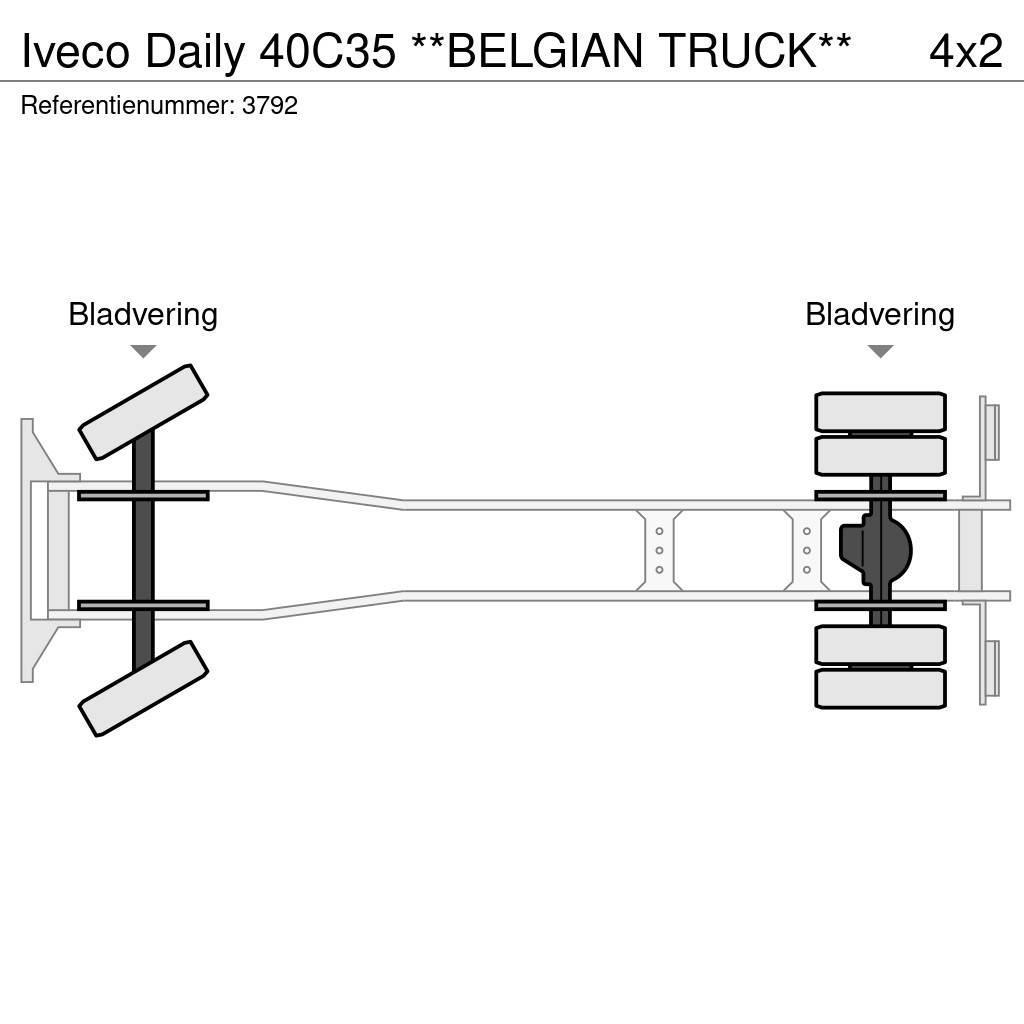 Iveco Daily 40C35 **BELGIAN TRUCK** Van Body Trucks