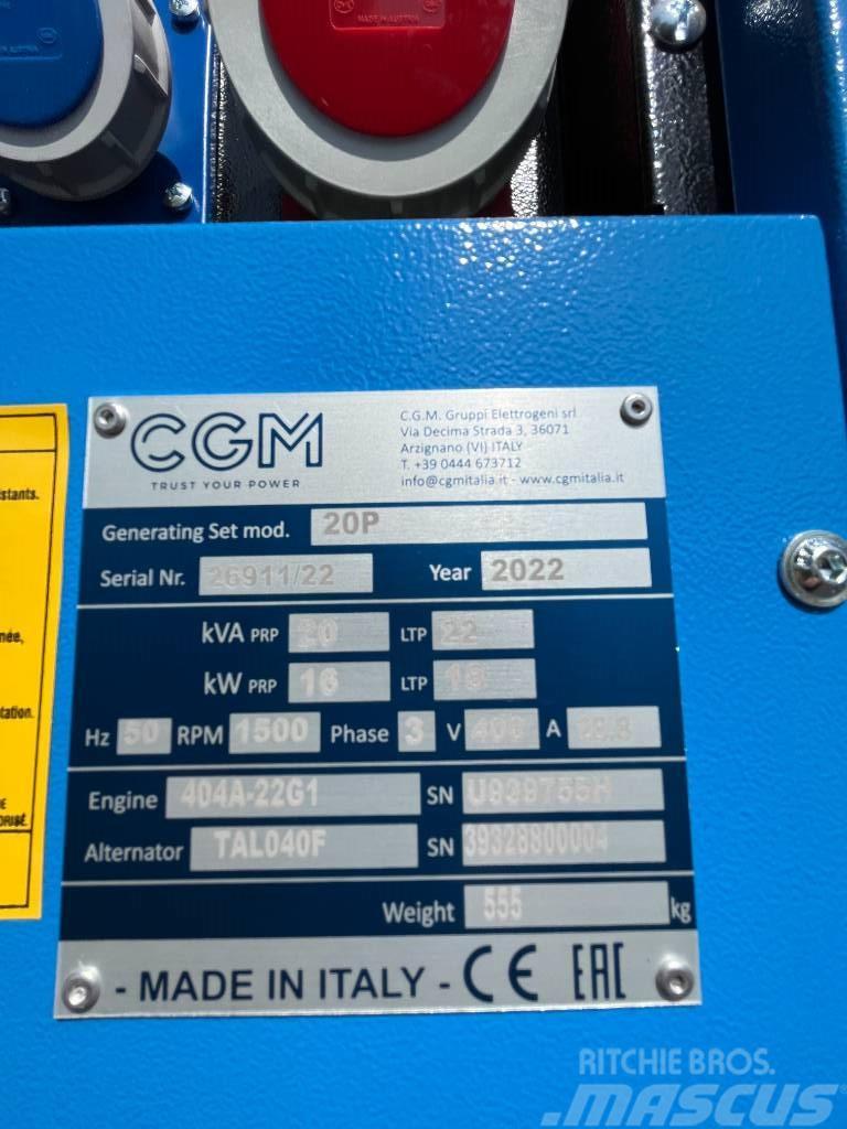 CGM 20P - Perkins 22 KVA generator Diesel Generators