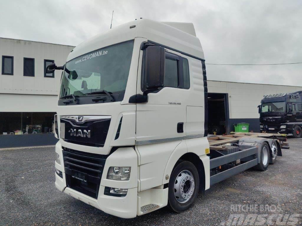 MAN TGX 26.460 Euro6 BDF Demountable trucks