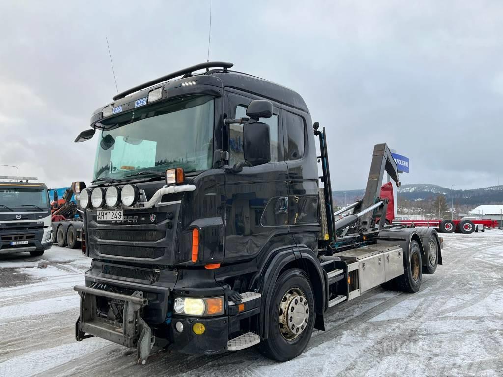 Scania R500 V8 JOAB Hook lift trucks