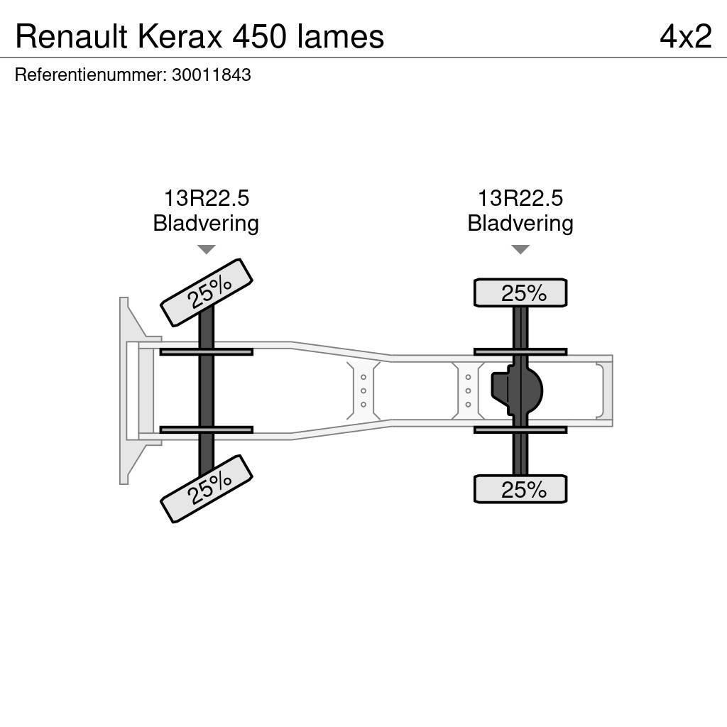 Renault Kerax 450 lames Truck Tractor Units