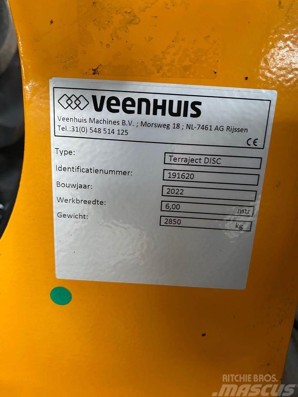 Veenhuis Terraject Disc 6.00 Other fertilizing machines and accessories