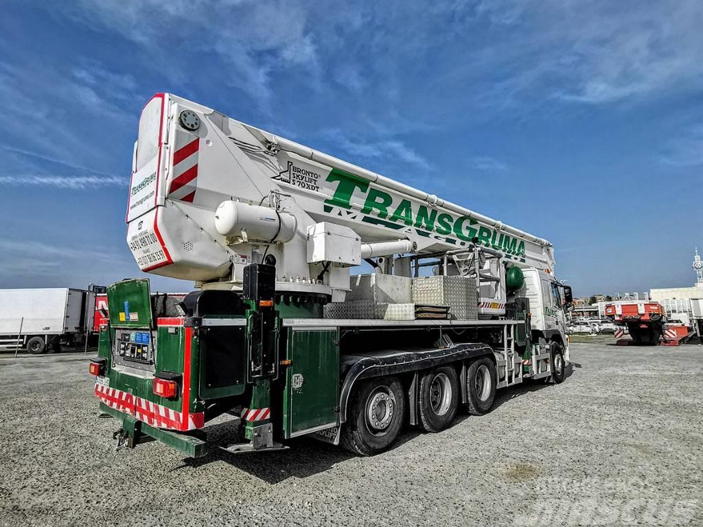 Bronto S70 XDT Compact self-propelled boom lifts