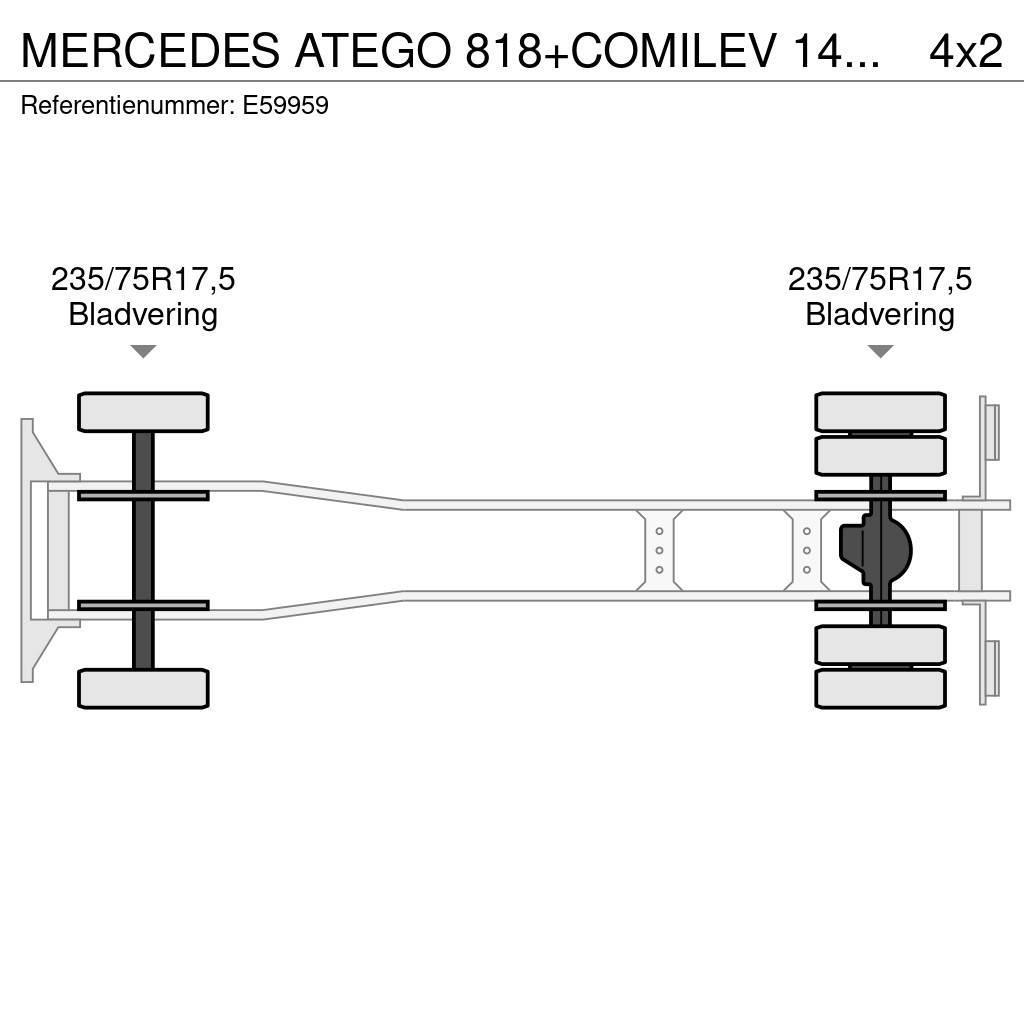 Mercedes-Benz ATEGO 818+COMILEV 140 TPC Truck mounted aerial platforms