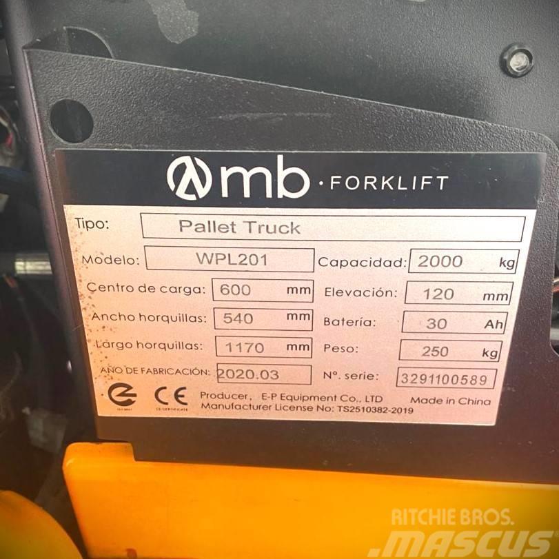  MB FORKLIFT WPL201 Low lifter