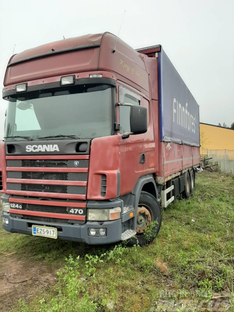 Scania R 124 Tautliner/curtainside trucks